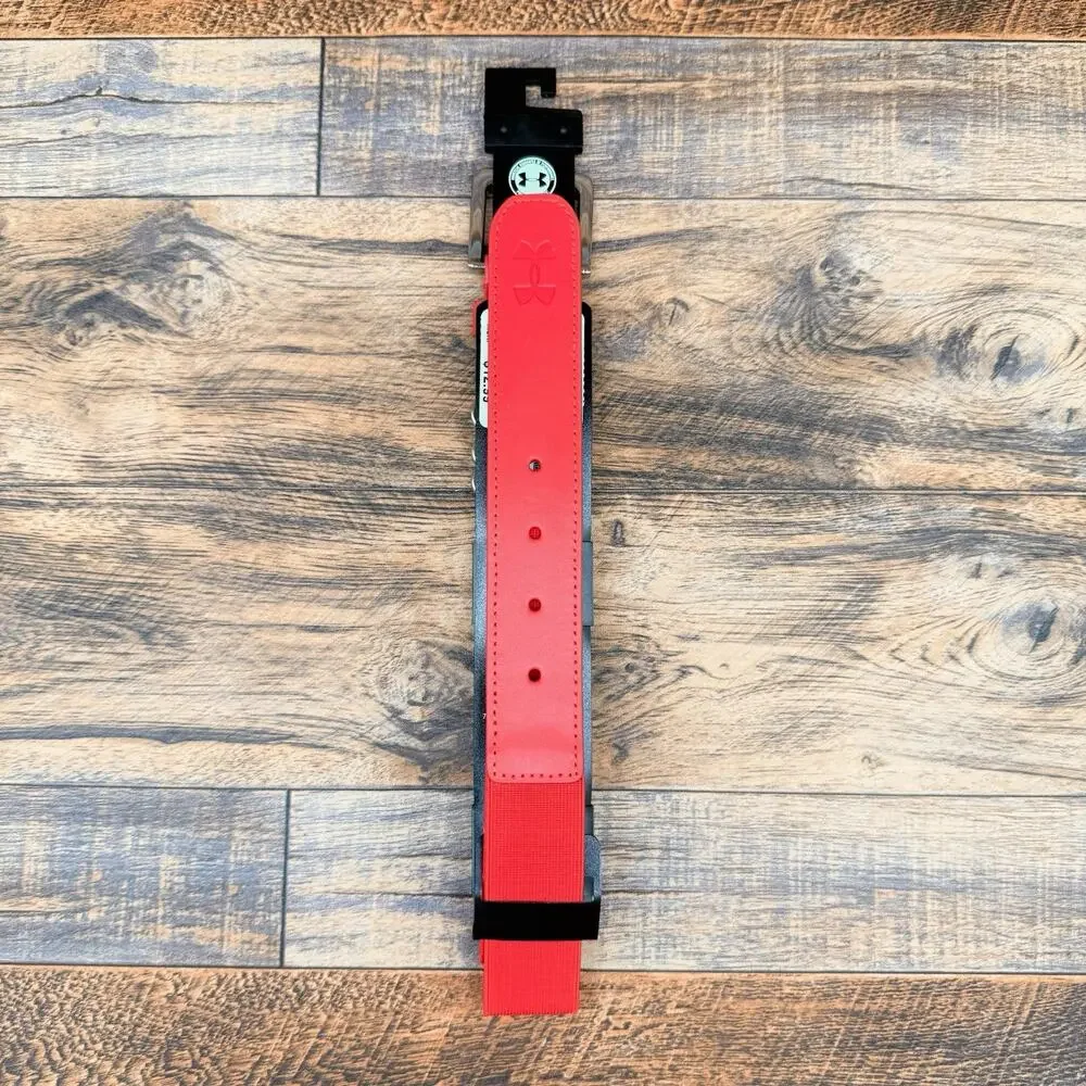 Under Armour Youth Red Adjustable Baseball Belt Fits Up to 36